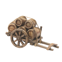 5 Inch Scale Barrel Cart - Available Now